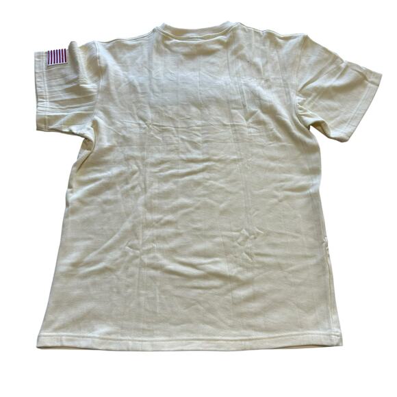 Mens Shirt Large Beige  Classic America Quite Luxury Understated NWT - Picture 4 of 9